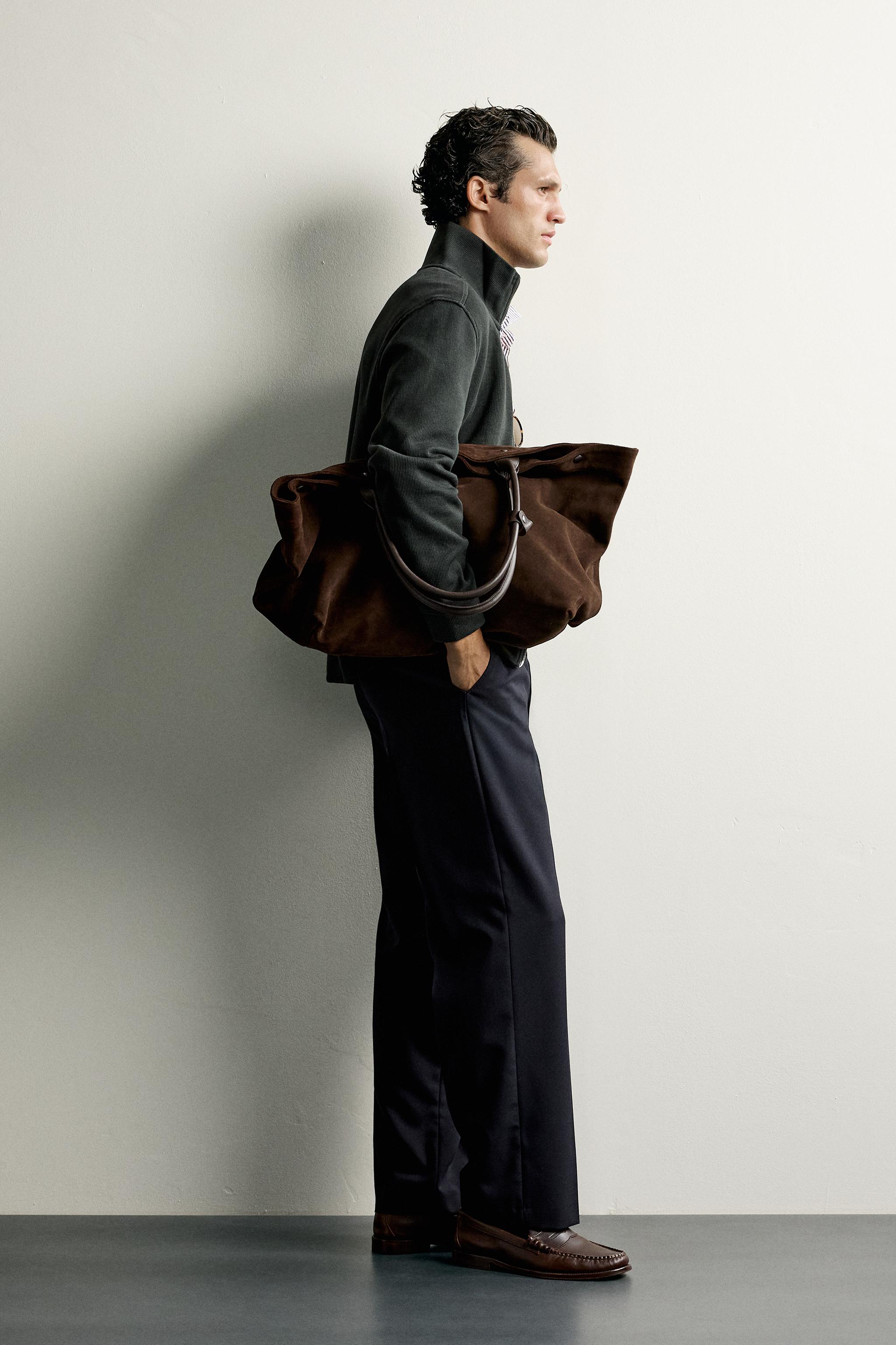 PANTALON REGULAR FIT 100% LAINE