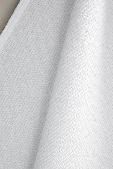 TORCHONS DE CUISINE WAFFLE (LOT DE 2) - Blanc de Zara - Image 3