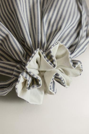 KIDS’ STRIPED LAUNDRY BAG PACK (PACK OF 2) - Grey Zara