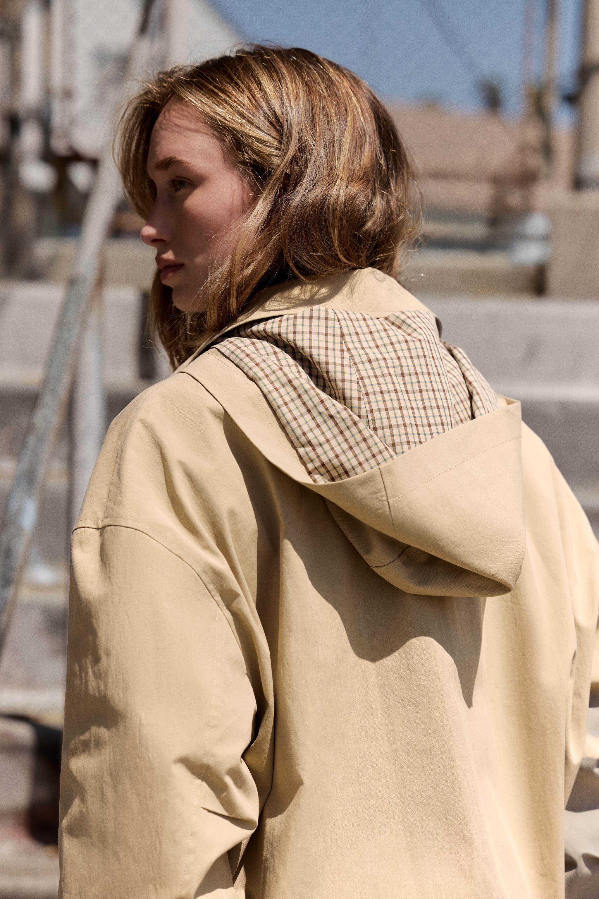Zara ÇIKARILABİLİR KAPÜŞONLU CEKET görsel 6