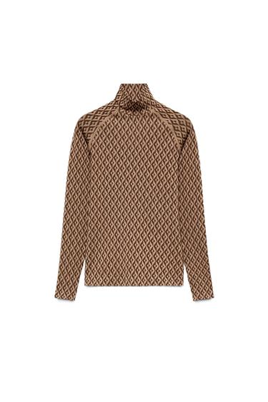 CAMISETA TÉRMICA JACQUARD SEAMLESS THERMOLITE® CORE SKI COLLECTION - Tostado de Zara