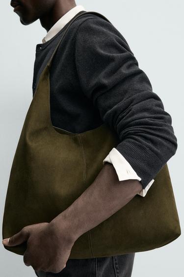 SAC SHOPPER UNI - Vert kaki de Zara - Image 2