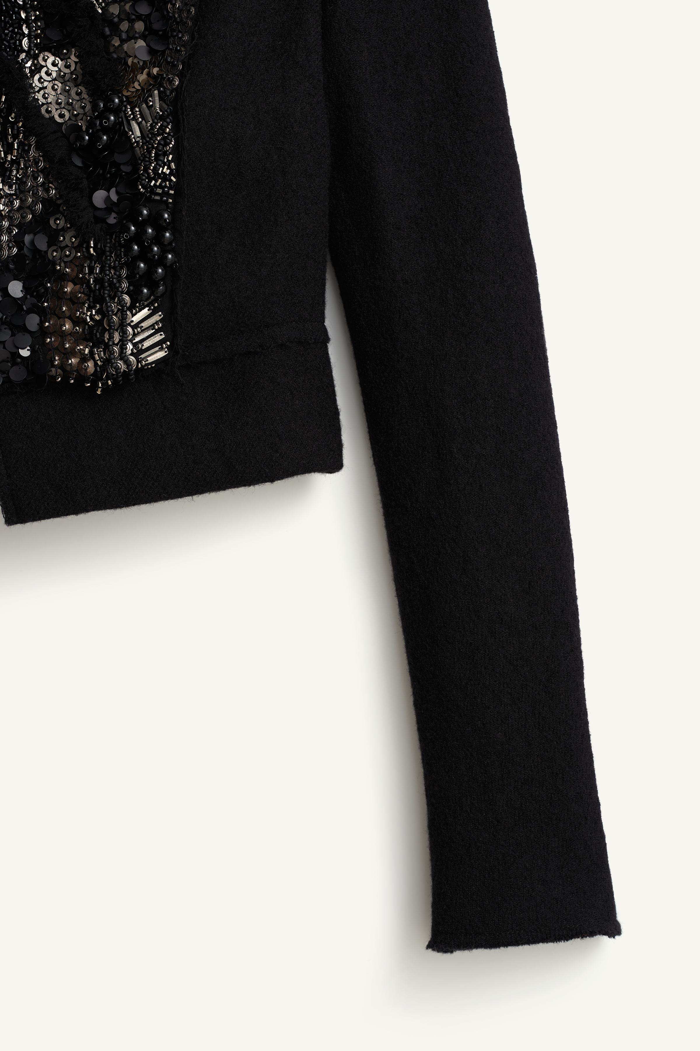 LIMITED EDITION 100% WOOL BEADED JACKET