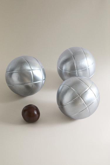 ENSEMBLE DE PÉTANQUE HOUSSE EN CUIR - Imprimée de Zara - Image 2