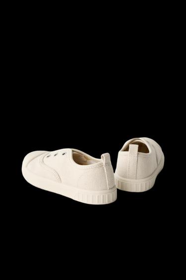 BAMBA TEXTIL - Blanco Crudo de Zara