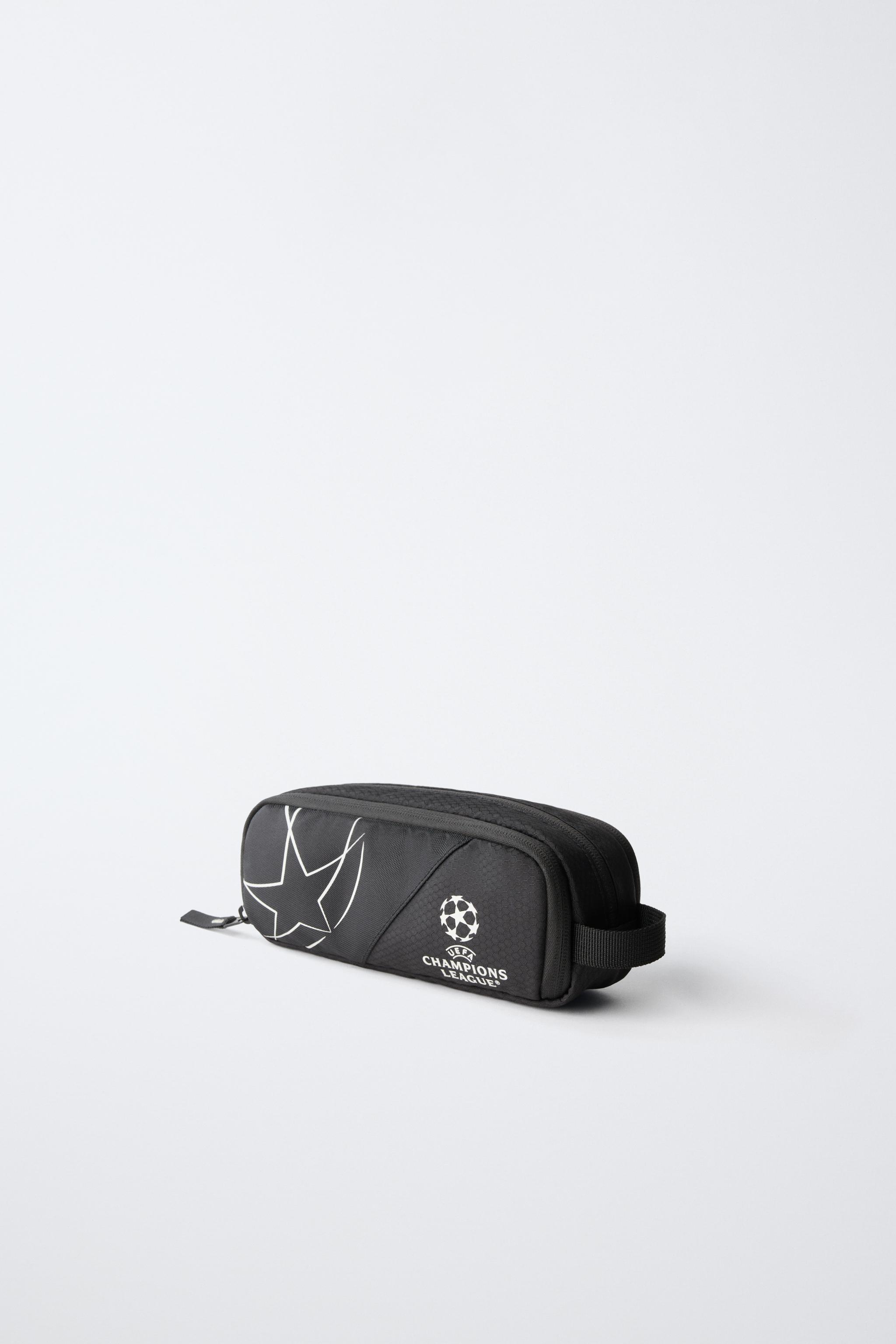 UEFA CHAMPIONS LEAGUE® GLOW-IN-THE-DARK POUCH — Black (alternate view)