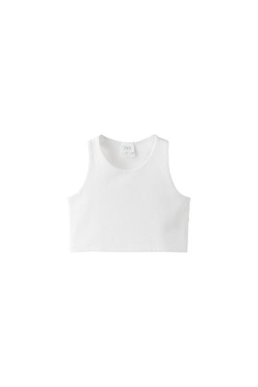 SLEEVELESS CROP TOP
