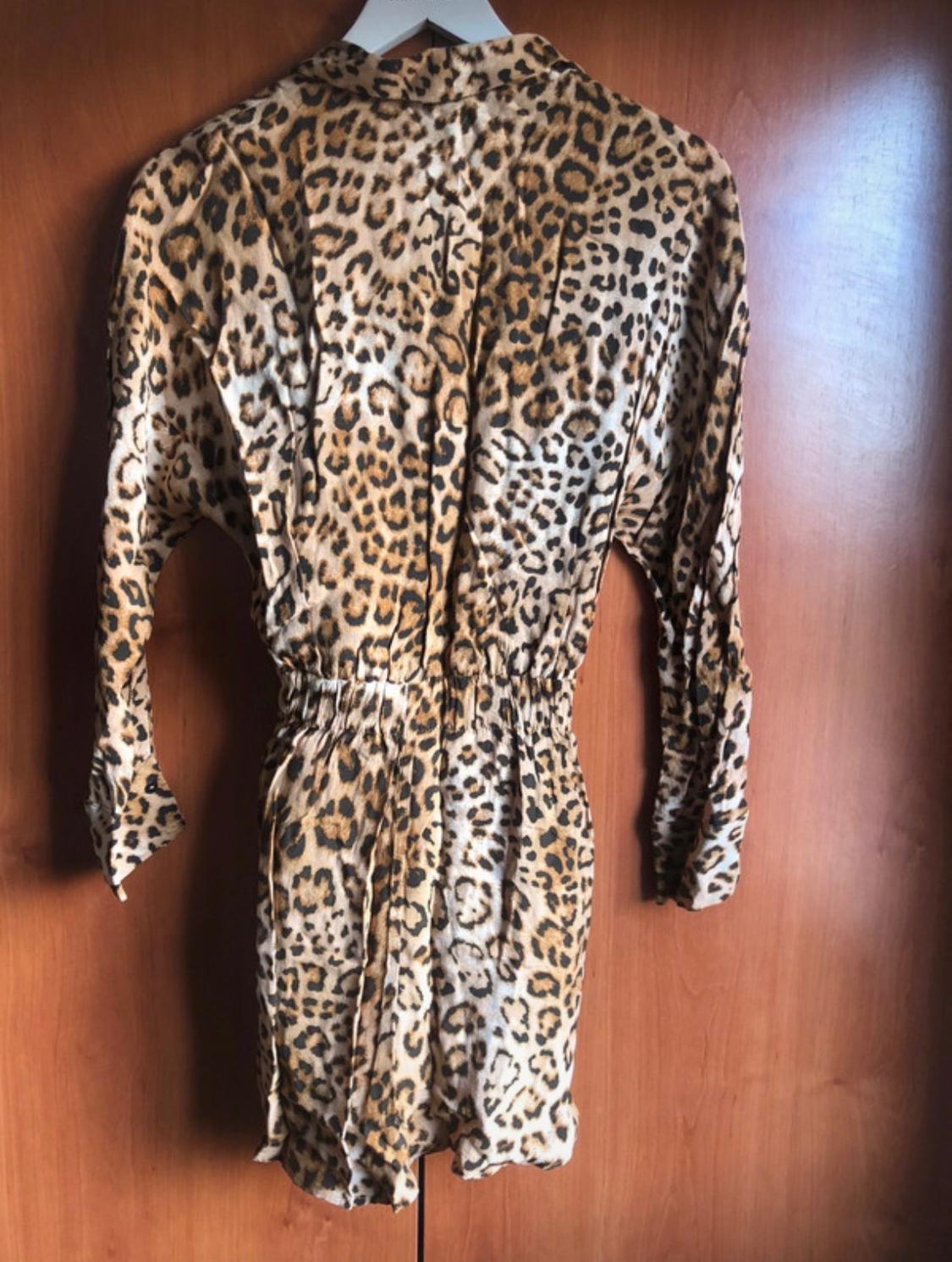 LEOPARD PRINT JUMPSUIT DRESS - Image 2