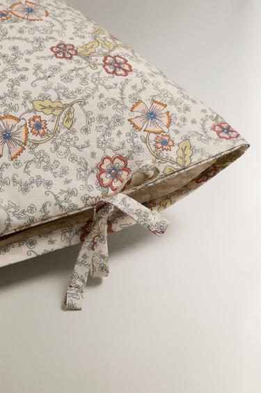 TAIE D’OREILLER ENFANT COTON FLEURS - Multicolore de Zara - Image 3