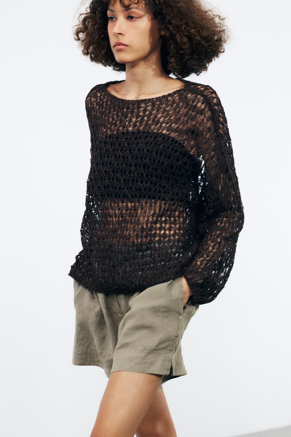 Thumbnail image for OPEN KNIT SWEATER