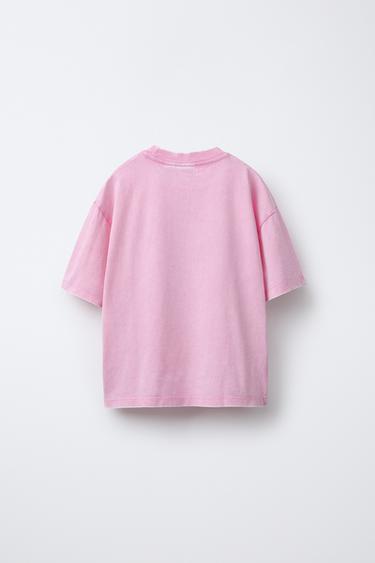 T-SHIRT CERISES ROLLING STONES © - Rose de Zara - Image 1