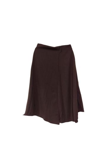ASYMMETRIC MIDI SKIRT
