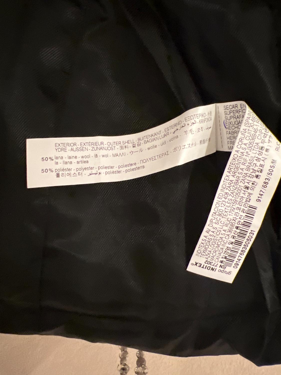 WOOL BLEND DOUBLE-BREASTED FROCK COAT - Image 4