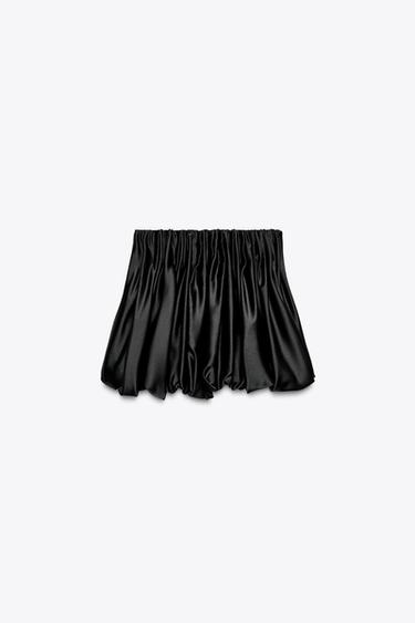 ZW COLLECTION STRAPLESS PADDED TOP - Black by Zara - Image 2