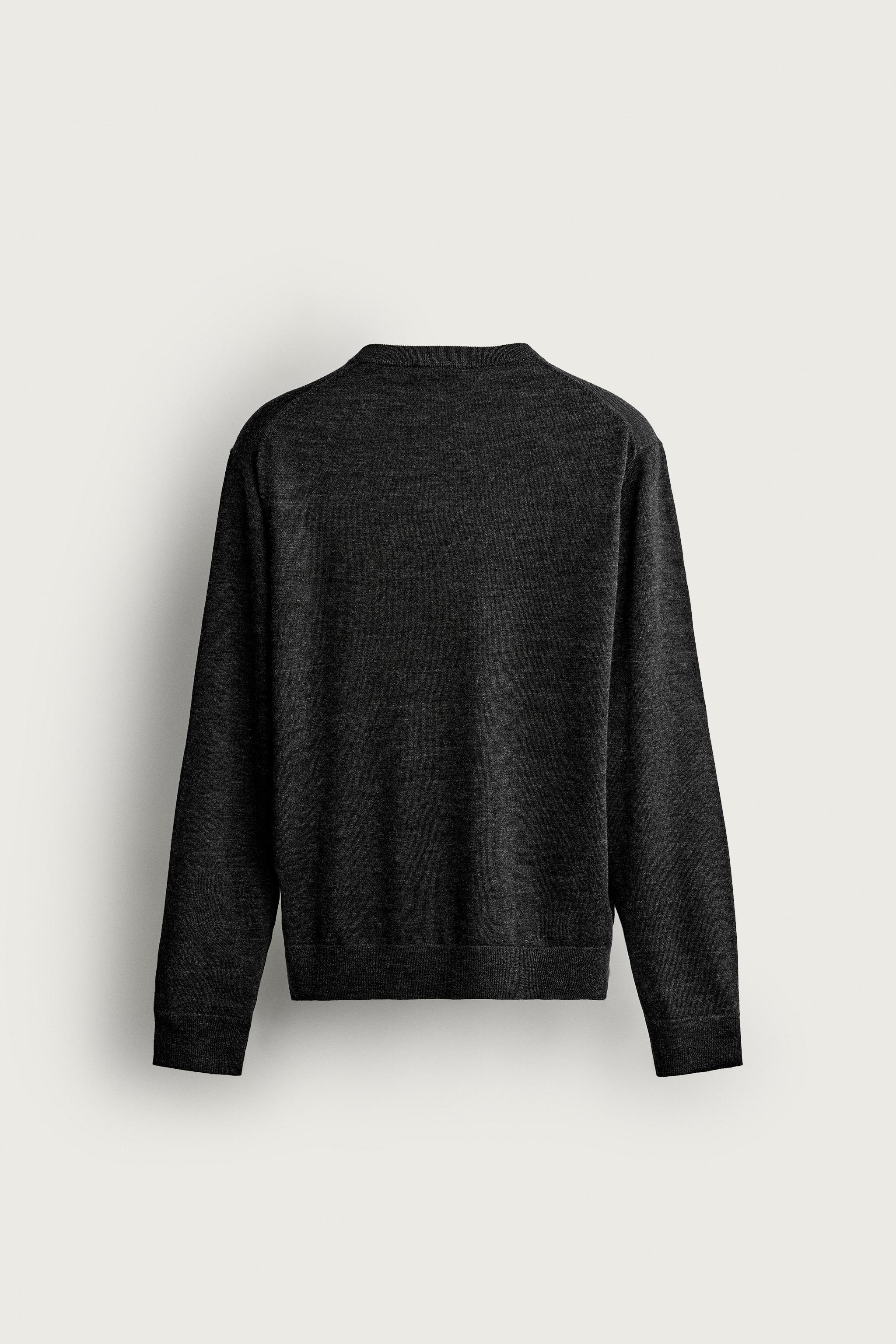 100% WOOL REGULAR FIT JUMPER