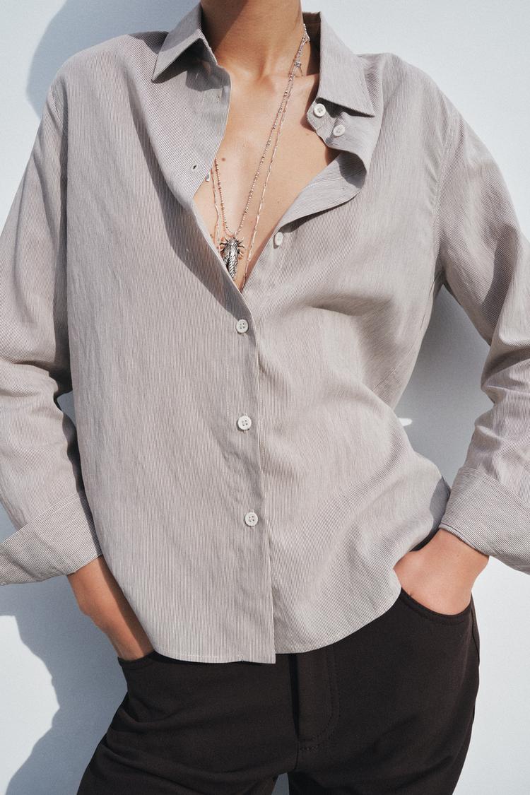 STRIPED ZW COLLECTION SHIRT