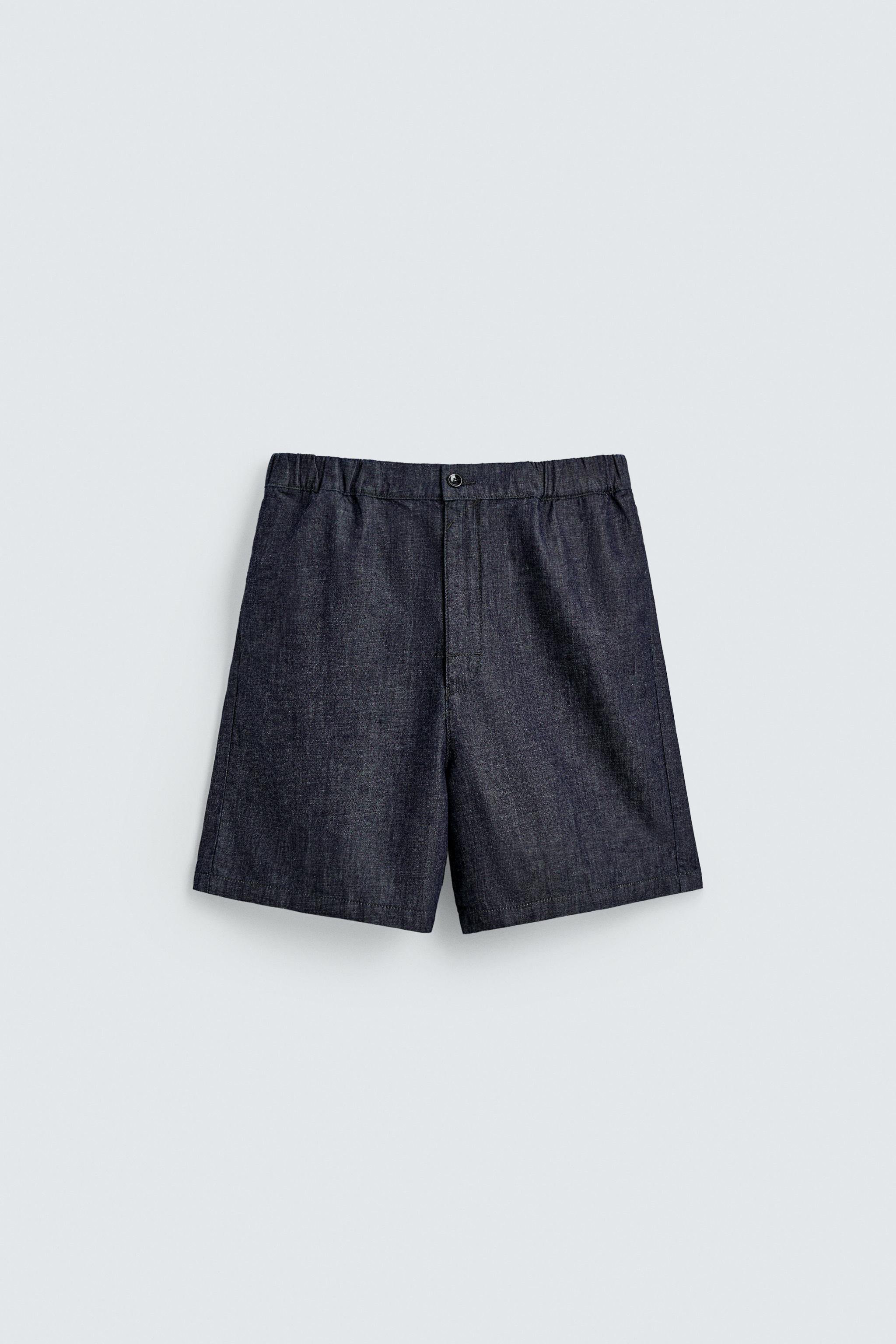 LIGHTWEIGHT DENIM SHORTS