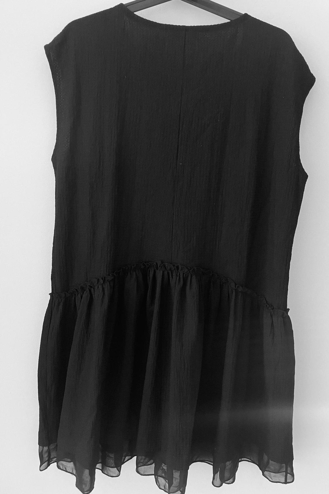 CONTRAST TULLE DRESS - Image 4