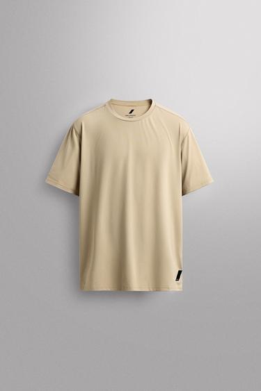 BASIC TECHNICAL T-SHIRT - Sand by Zara