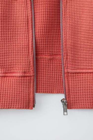 SWEAT COURT WAFFLE PUKAS SURF - Rouge de Zara - Image 6