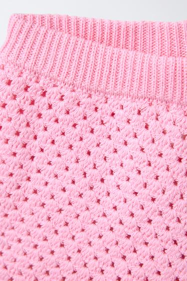 SHORT EN CROCHET POISSON - Rose de Zara - Image 2