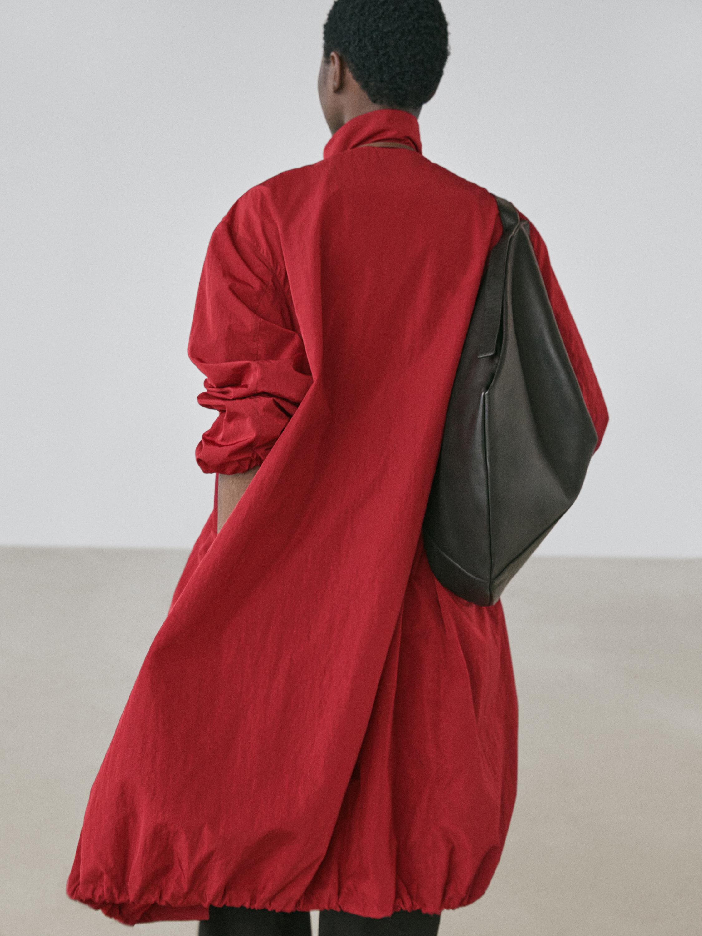 Parka longue oversize