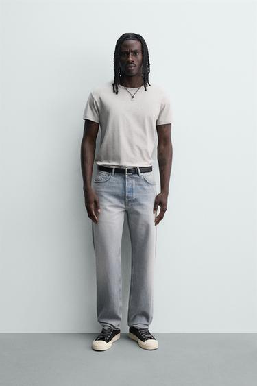 JEAN COUPE DROITE - Bleu / Acier de Zara - Image 0