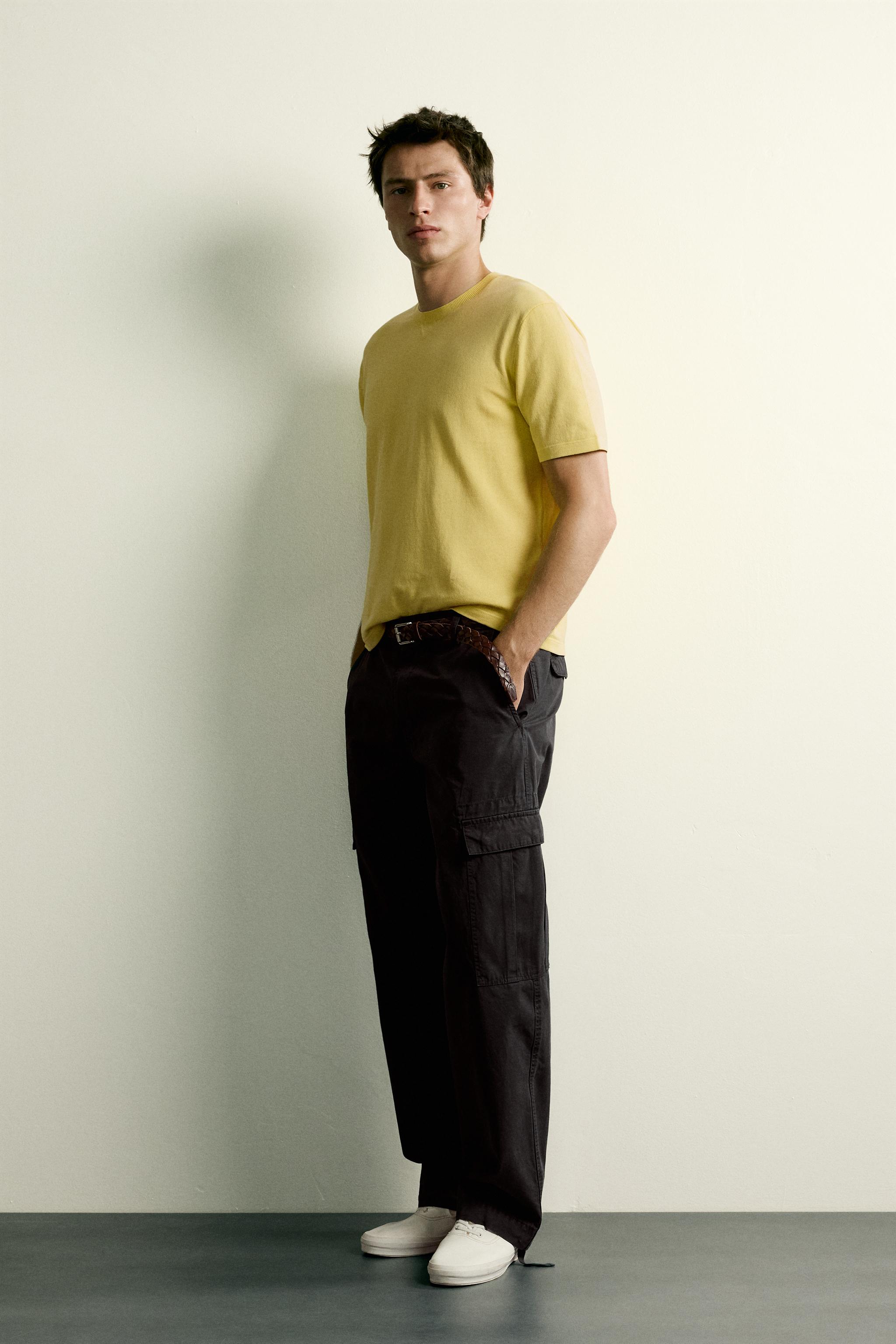 REGULAR FIT KNIT T-SHIRT