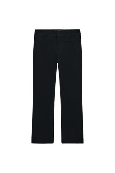 PANTALON CAPRI ZW COLLECTION - Noir de Zara