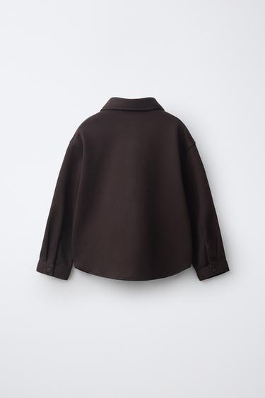 COMFORT POCKET OVERSHIRT — Brown 2