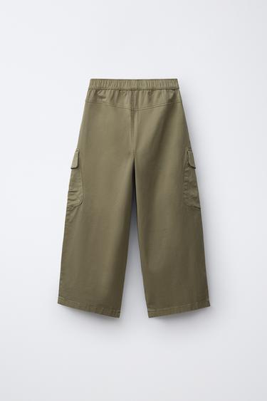 PANTALON CARGO - Kaki de Zara - Image 1