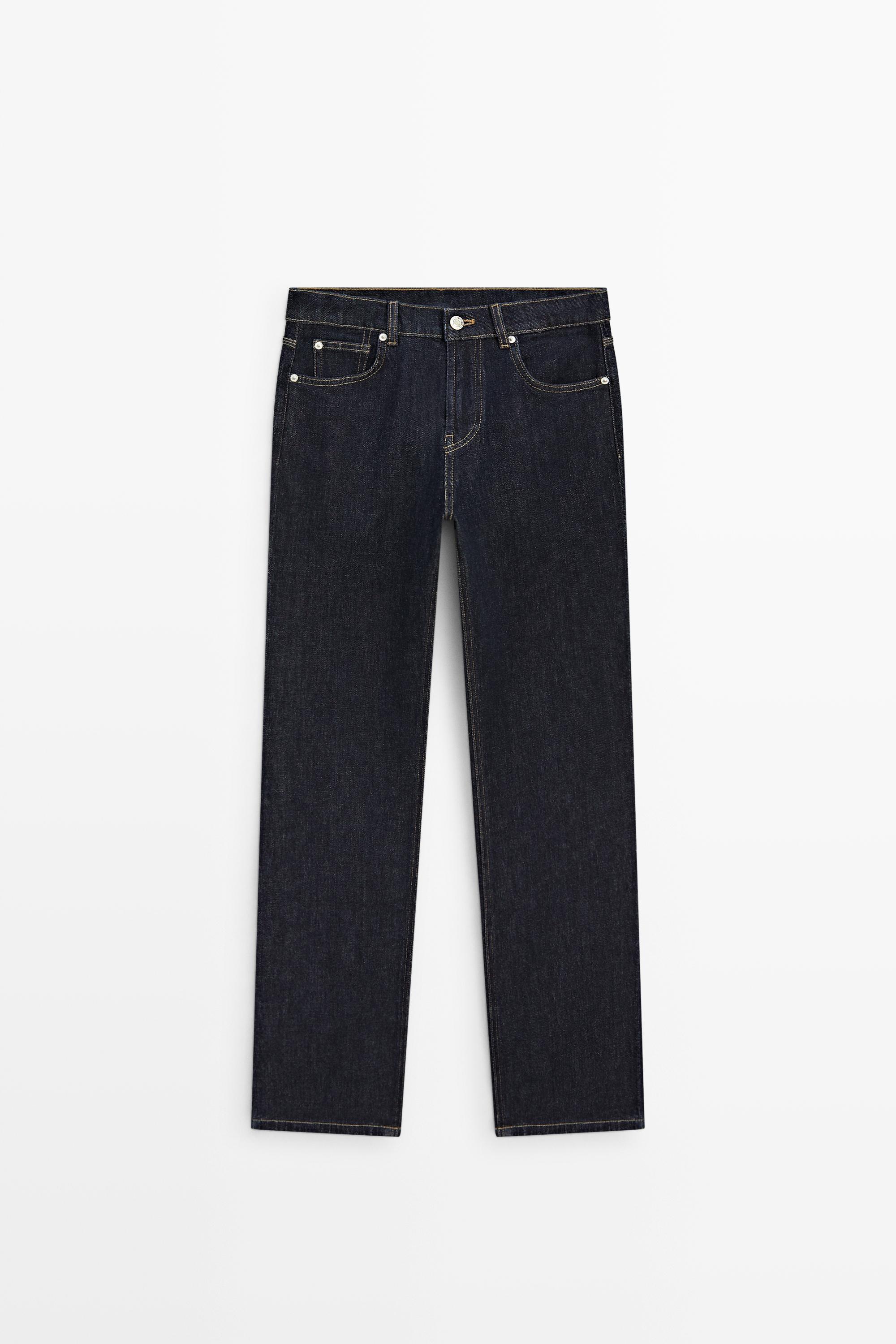 Jean straight taille moyenne