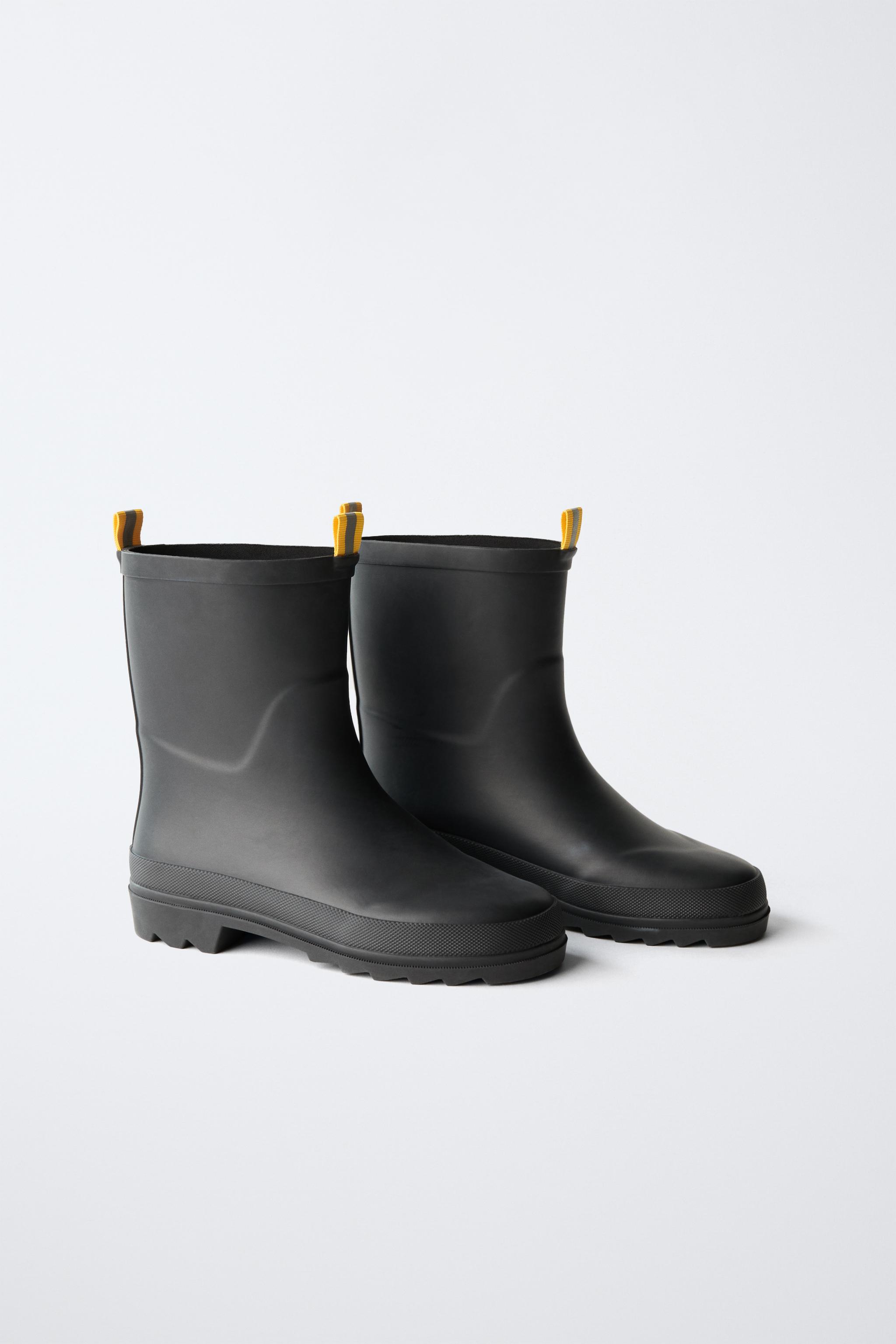 ZARA レインブーツ ベーシックレインブーツ - ブルー | ZARA Japan / 日本