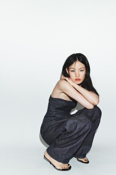 VINYL HIGH-HEEL SANDALS - Transparent by Zara