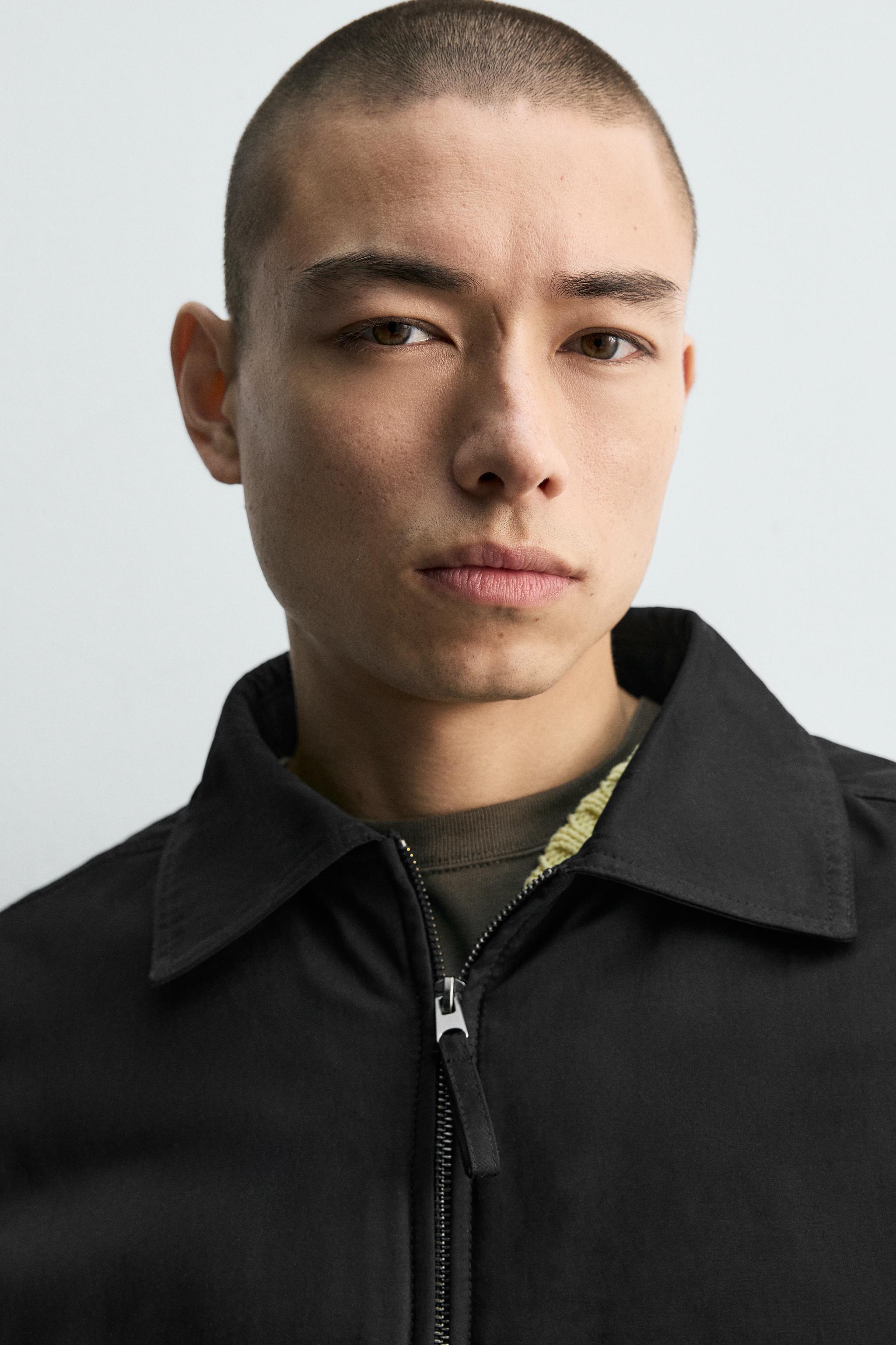 BOXY FIT TEXTURED JACKET