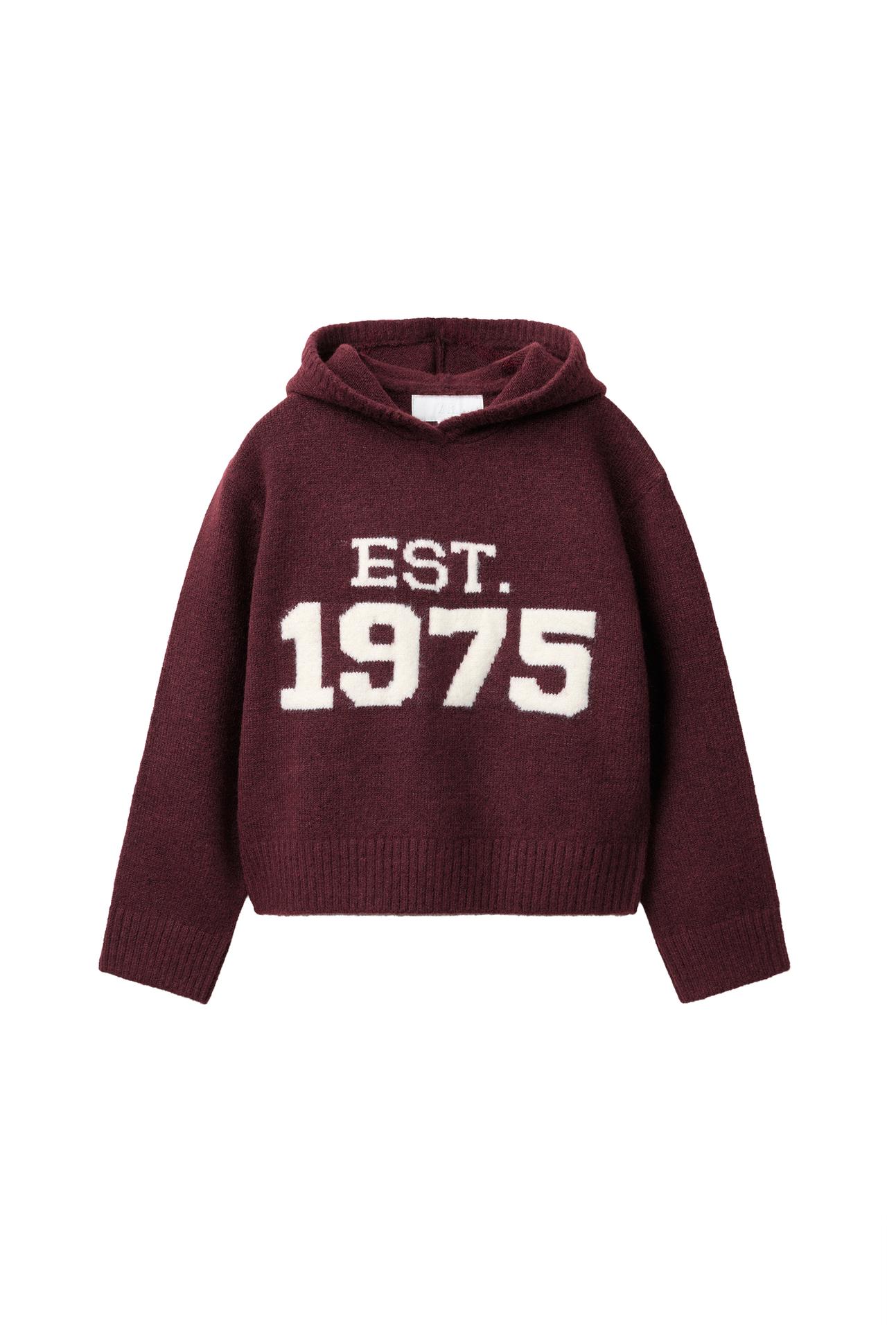 PRINTED HOODIE JUMPER