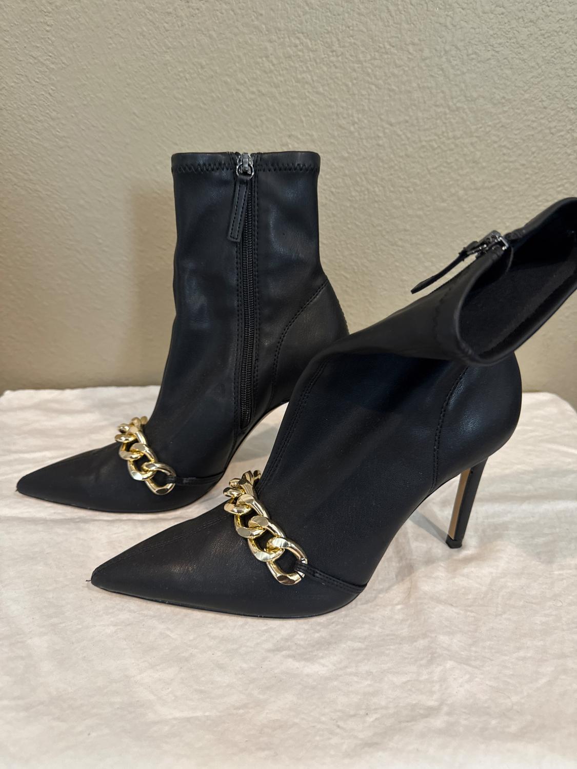 GOLD CHAIN BOOTIES - Image 2