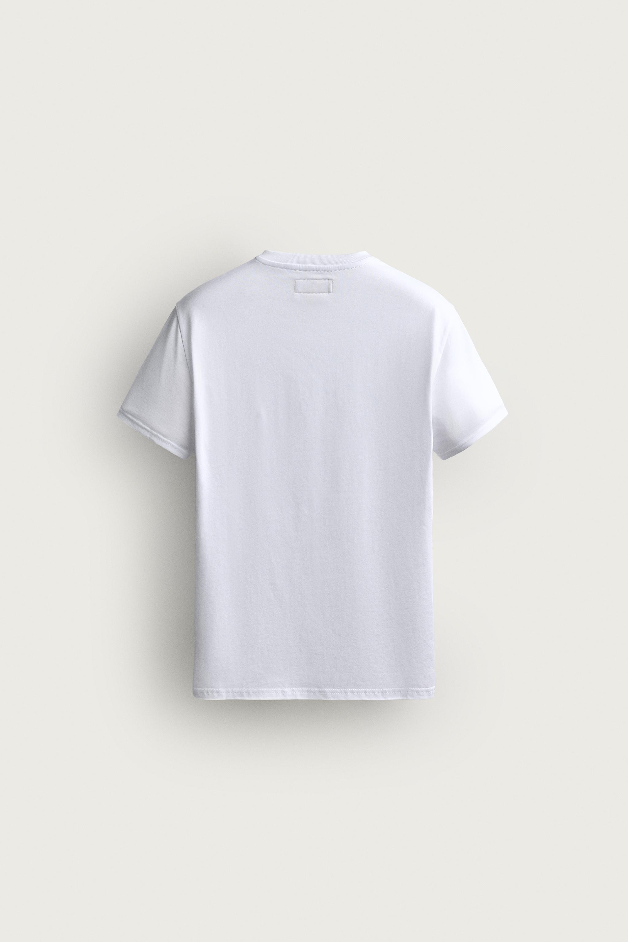 T-SHIRT SLIM FIT COL EN V