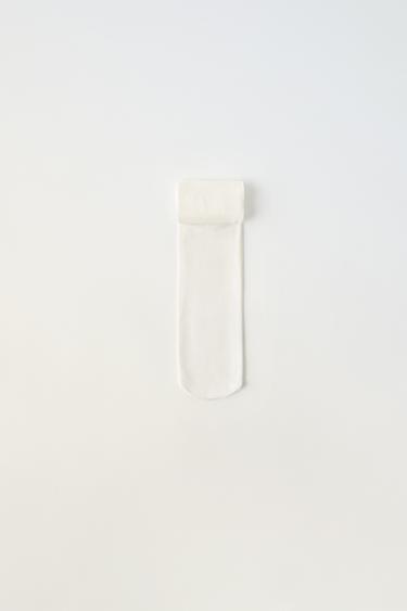 CALZA IN MICROFIBRA - Bianco di Zara - Immagine 0