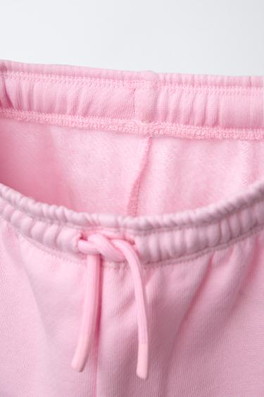 WARM TOPSTITCHED JOGGERS - Mid-pink by Zara - Image 2
