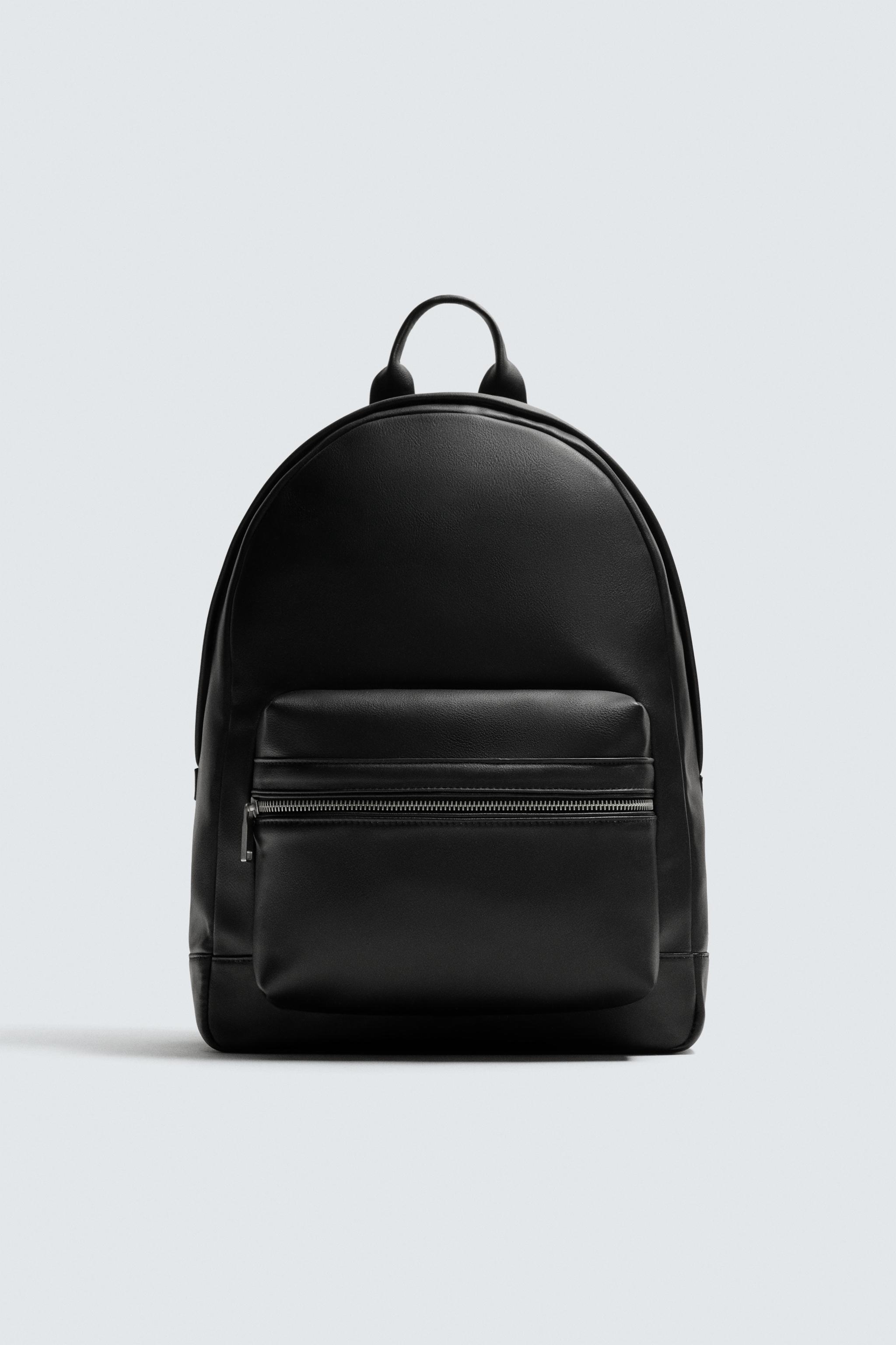 TEXTURED BACKPACK - Black | ZARA United States