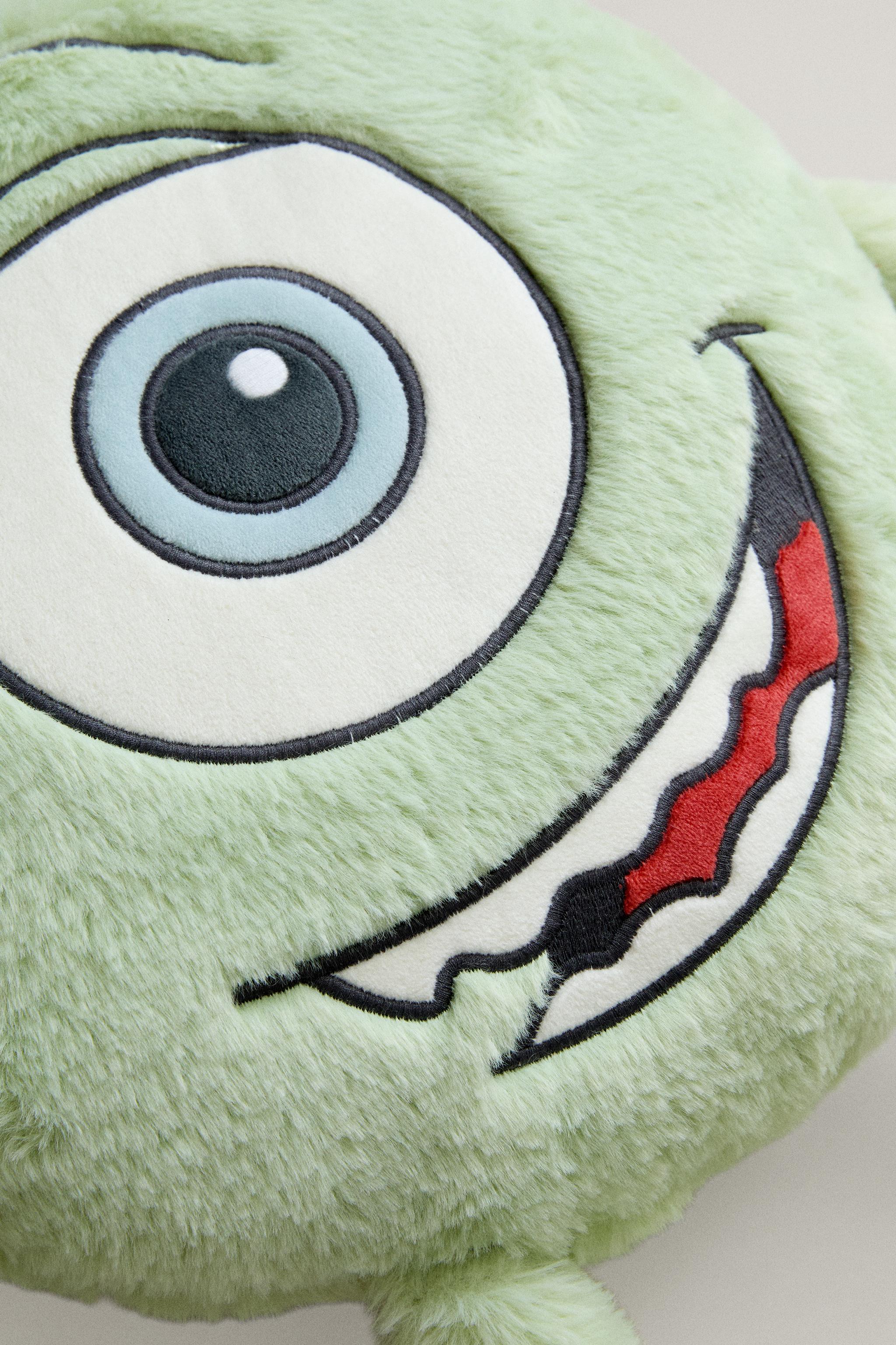 MIKE WAZOWSKI MONSTERS, INC. ©DISNEY/PIXAR KIDS' CUSHION — Green