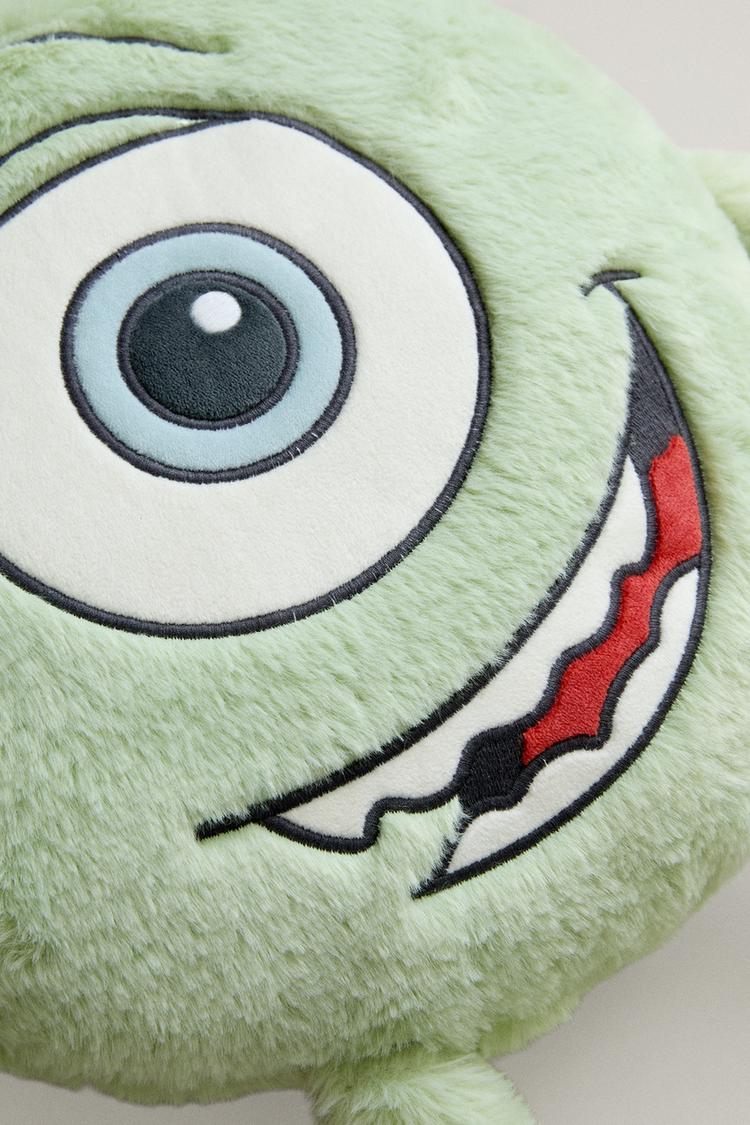 MIKE WAZOWSKI MONSTERS, INC. ©DISNEY/PIXAR KIDS' CUSHION — Green