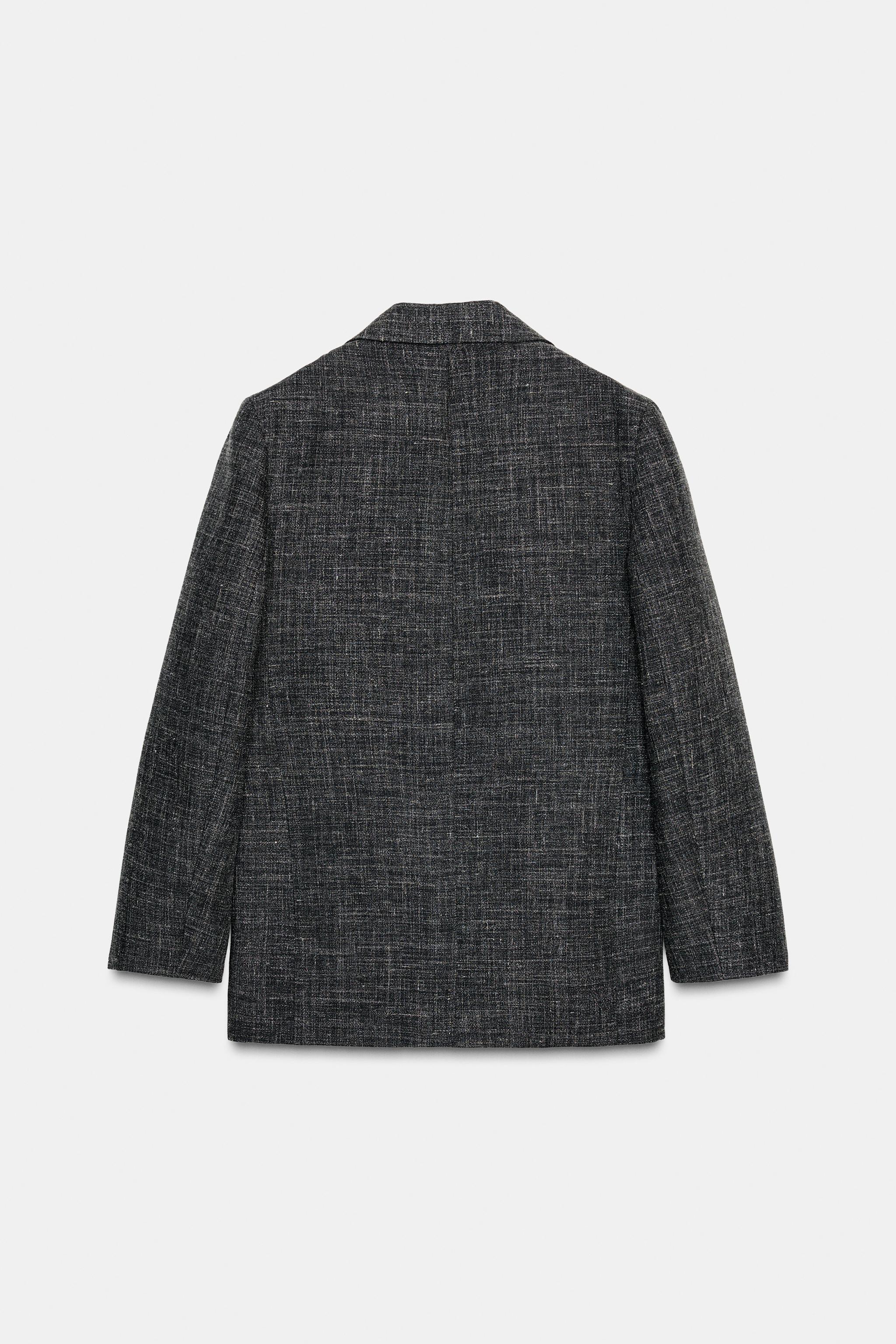 ZW COLLECTION STRAIGHT WOOL BLAZER