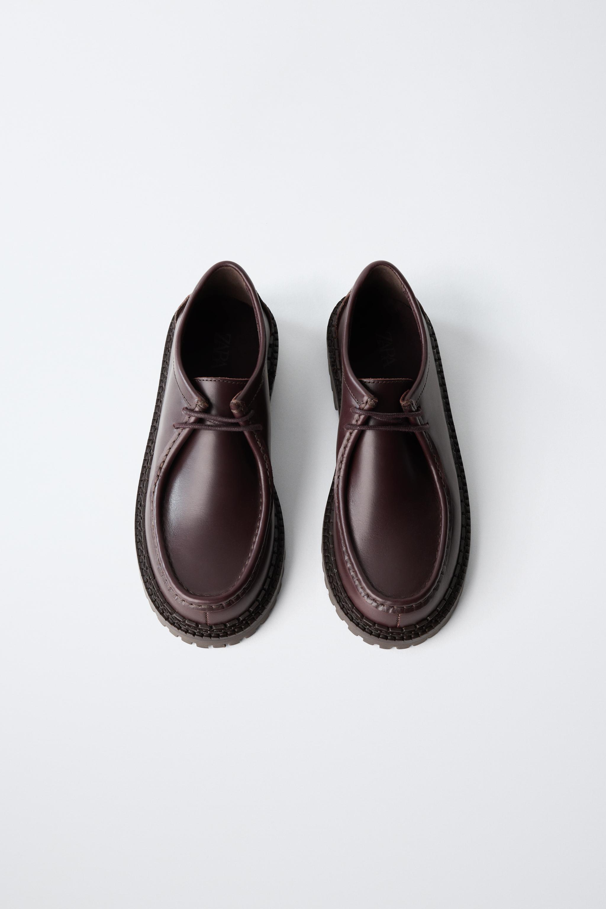 WALLABEE EN CUIR