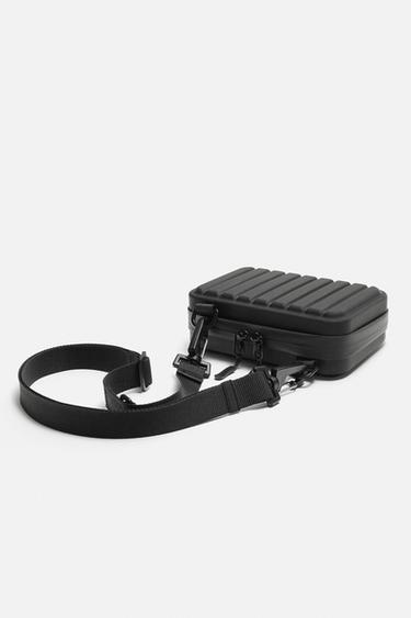 RIGID CROSSBODY BAG - Black by Zara - Image 1