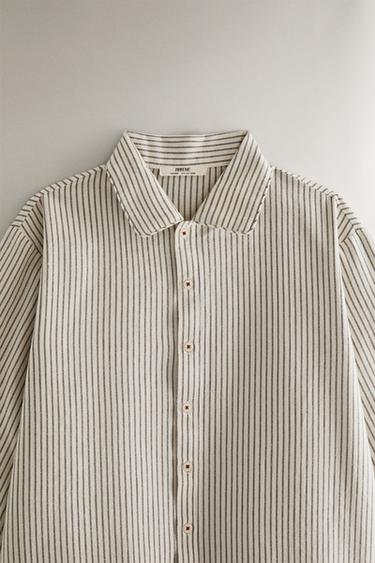 ENSEMBLE PYJAMA RAYURES NOËL (ENSEMBLE DE 2) - Blanc cassé de Zara - Image 2