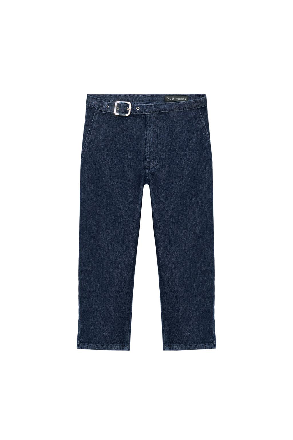 Z1975 BELTED CAPRI JEANS - image 4