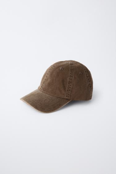 STORIESZ - CASQUETTE EFFET DÉLAVÉ - Marron de Zara - Image 1