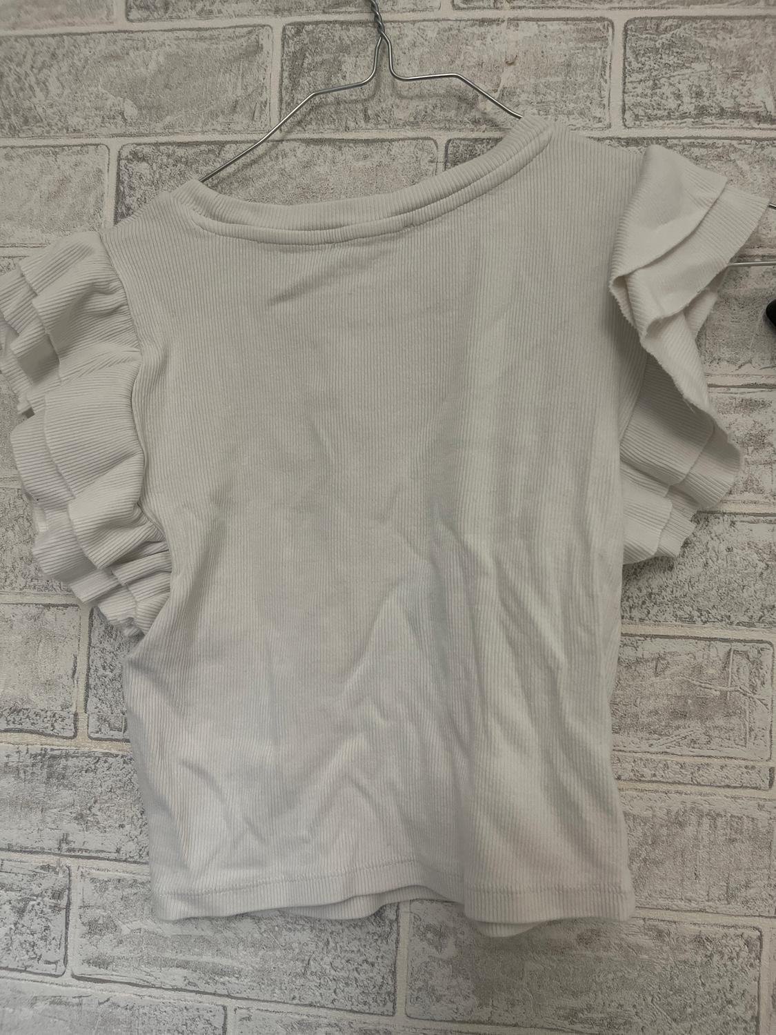 CONTRASTING FABRIC T-SHIRT - Image 3